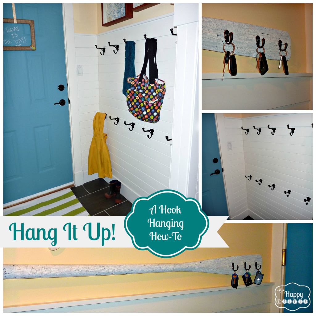 Hang It Up A Hook Hanging How-To poster.