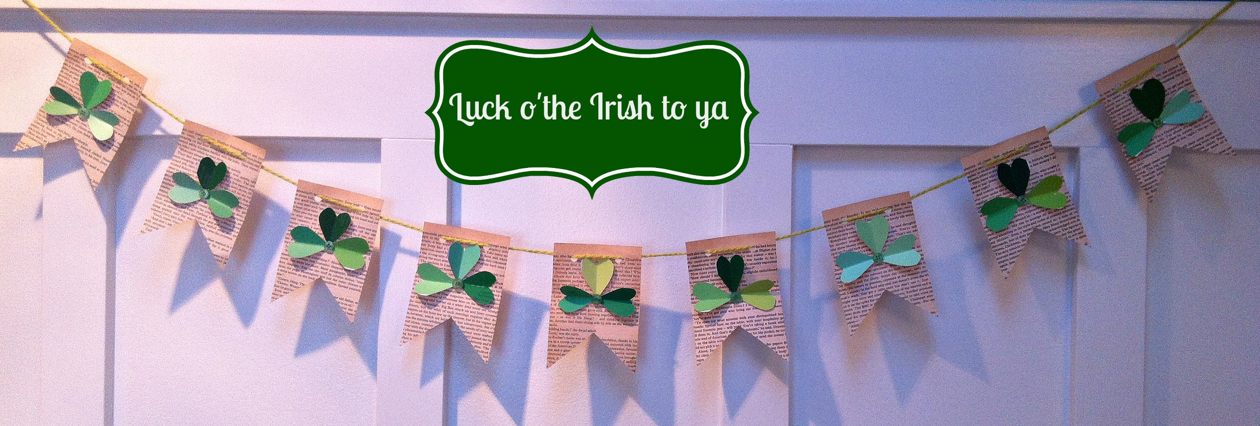 4F Craftin: A St. Patrick’s Day Bunting