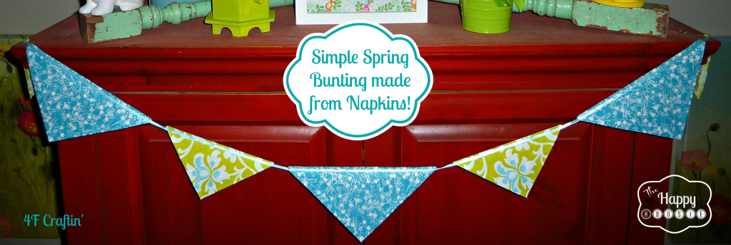 The napkins on the sideboard.