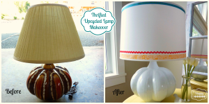 Light Up Your Life: Upcycle a Thrifted Lamp | The Happy Housie