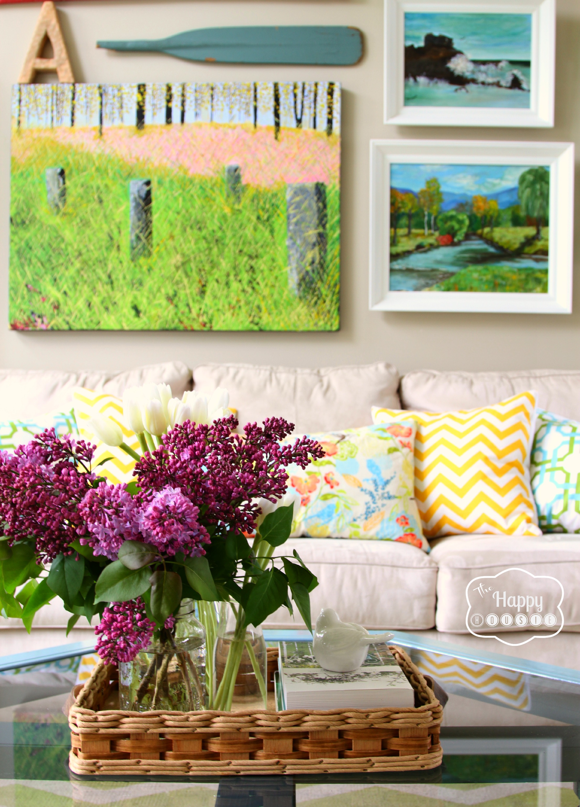 Spring – ifying the Living Room