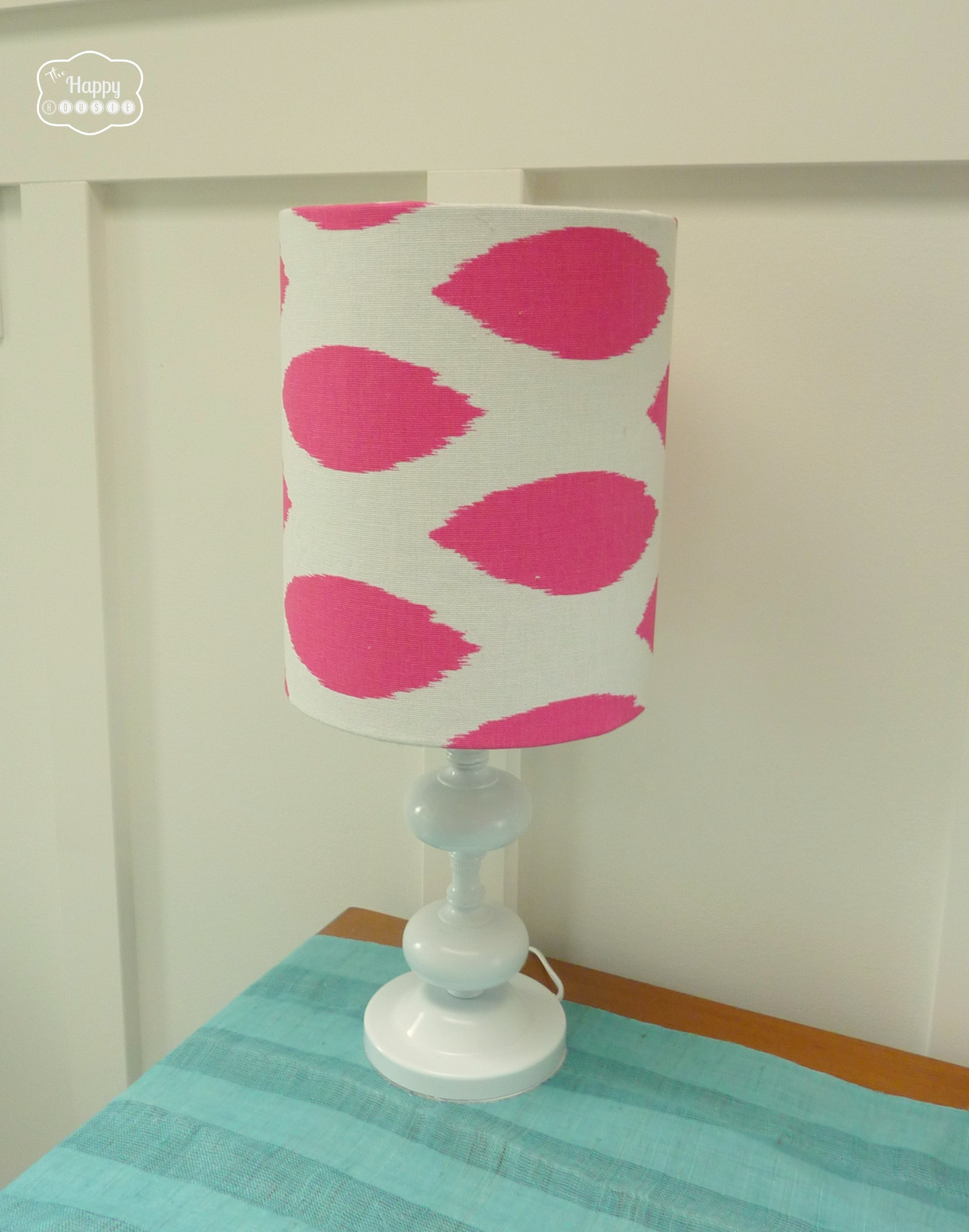How to Recover a Lampshade and Make Two Bucks look like a Million (or at least like twenty…)