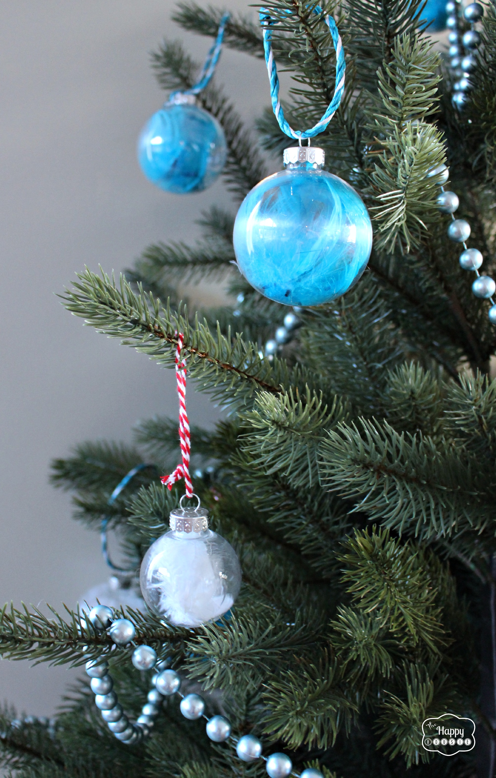 Simple Stunning DIY Feather Ornaments The Happy Housie