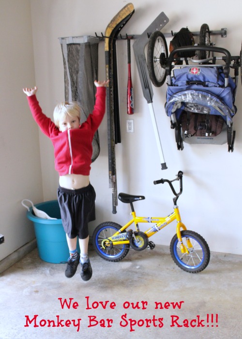 Spring Cleaning: Garage Organization 101 {with a Monkey Bars Storage GIVEAWAY}