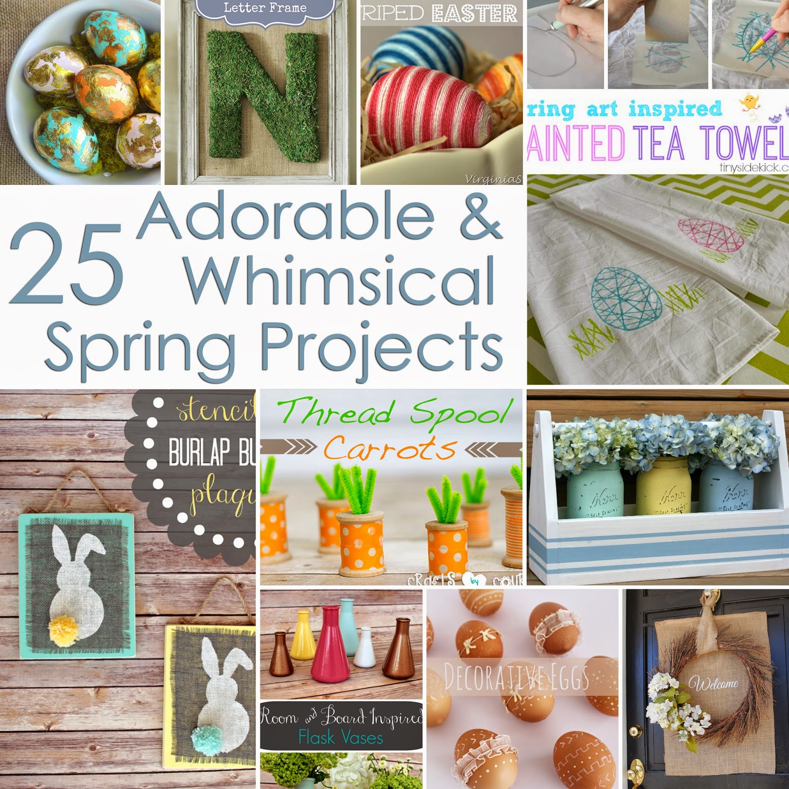 25 Adorable & Whimsical Spring Projects