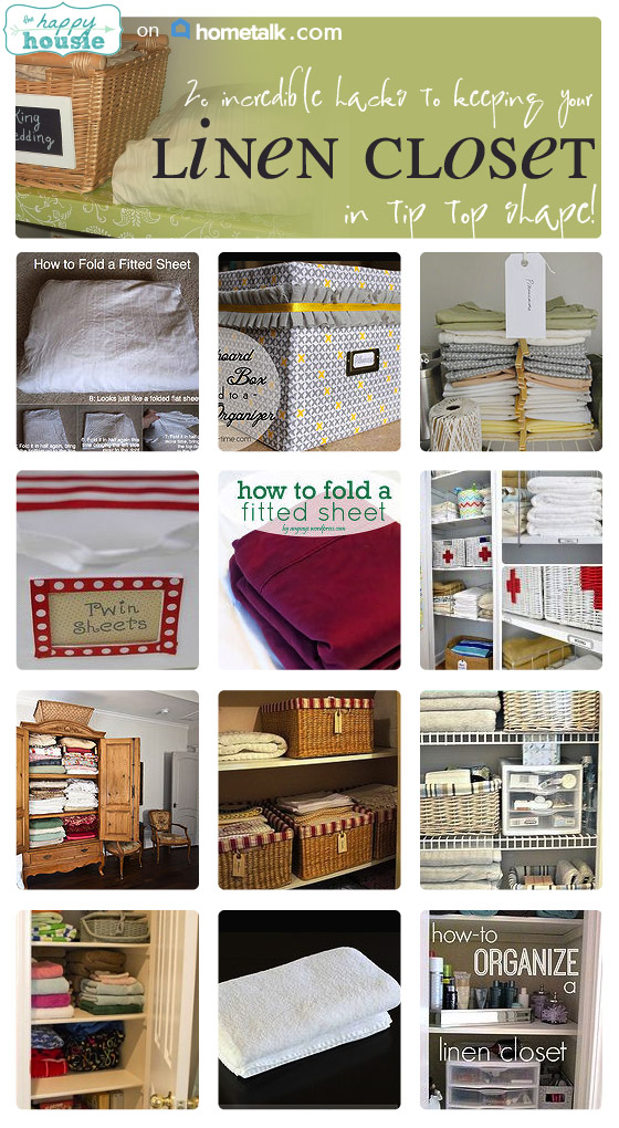Awesome Linen Closet Organization!!