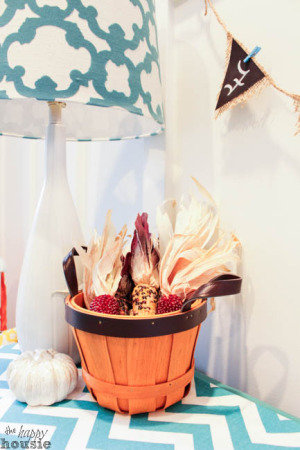 Fall Home Tour {including the stuff that's ripped apart} | The Happy Housie