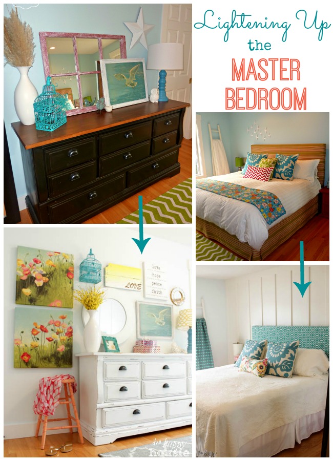 Lightening Up the Master Bedroom with Paint {& How to Paint Like a Pro}