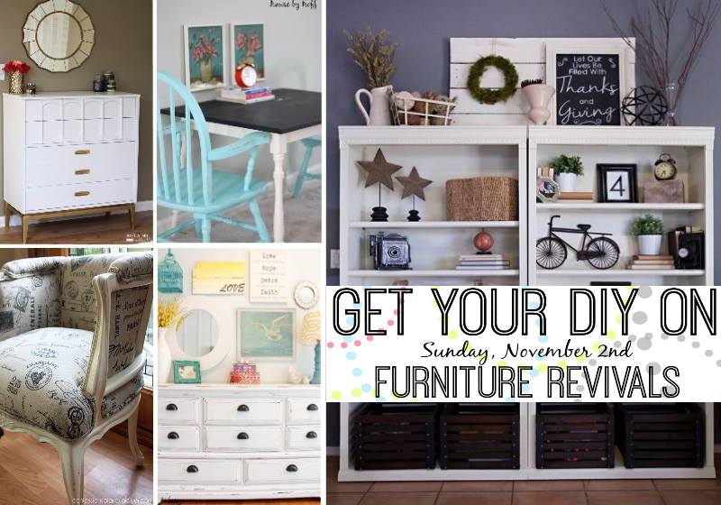 Get your DIY on furniture revivals graphic.