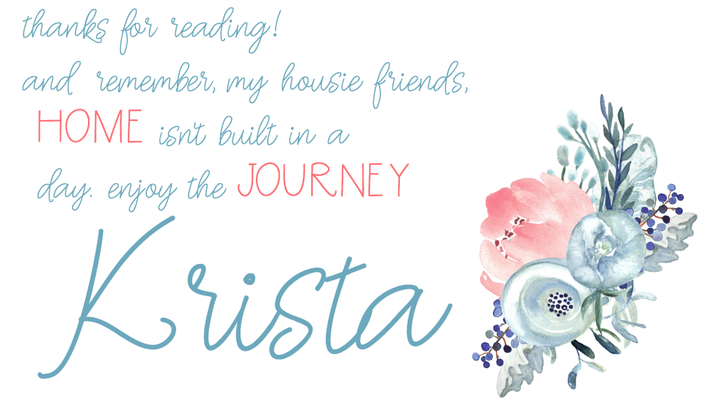 Thanks for reading Krista graphic.