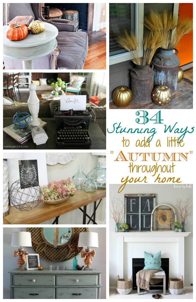 34 Stunning Autumn Decorating Ideas for Your Home