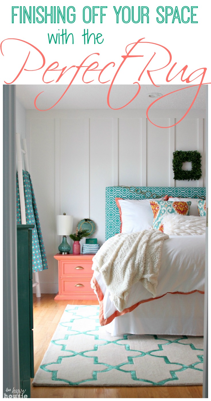 Finishing Off Our Master Bedroom with a New Rug {& Tips for Choosing the Perfect Rug}