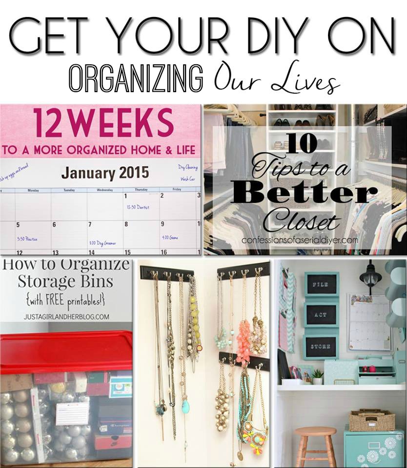 Get Your DIY On: Organizing Projects!
