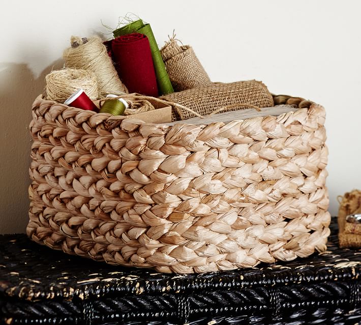 Twine in a woven basket.