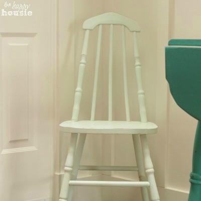 My “Free” Mint Chalky Painted Chair {it’s in print!}