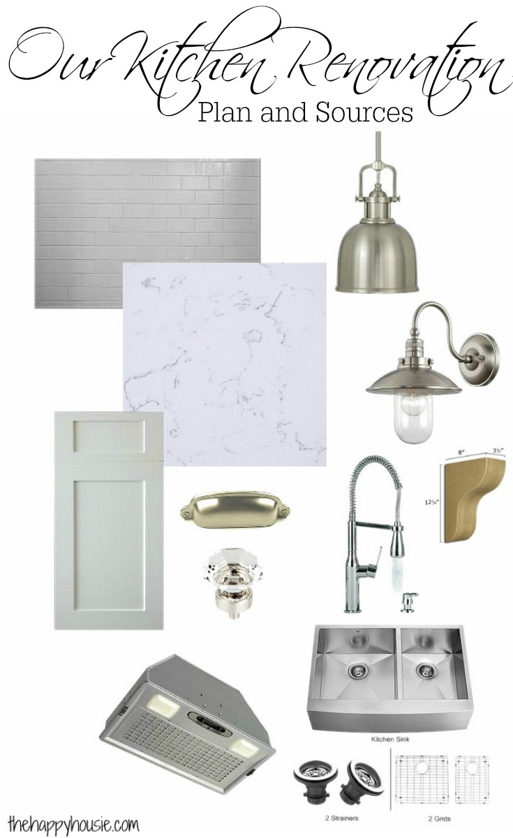Our Kitchen Renovation: Inspiration Board and PLAN