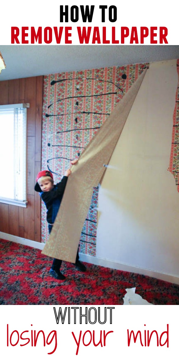 How to Remove Wallpaper Without {Completely} Losing Your Mind