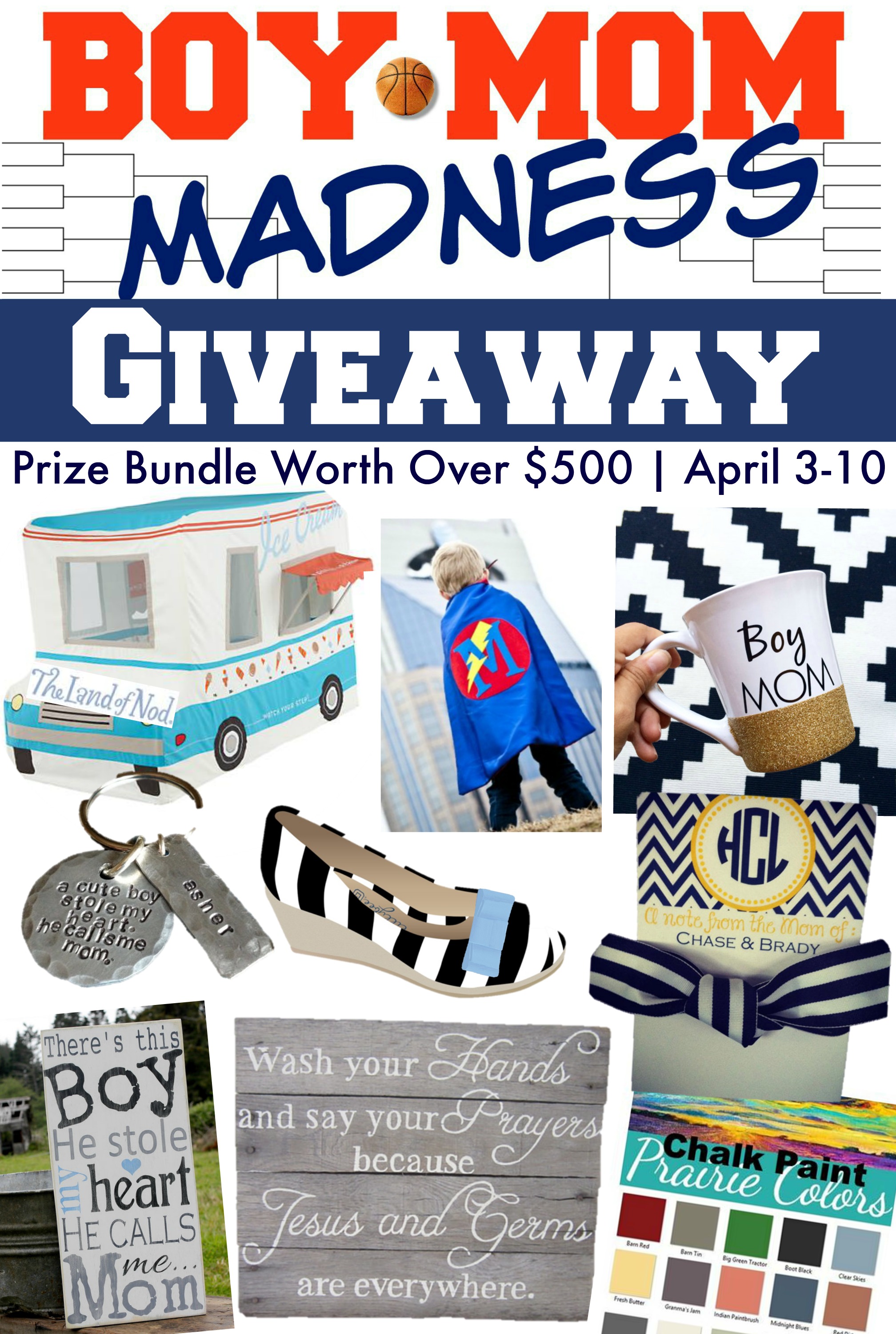Boy Mom Madness: Giveaway & Link Party