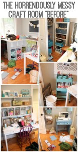 Craft Room Progress: A Gift Wrapping Station {ORC Week 2} | The Happy ...