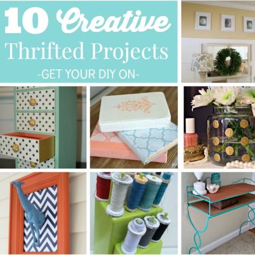 10 Crazy Creative Thrifted Projects