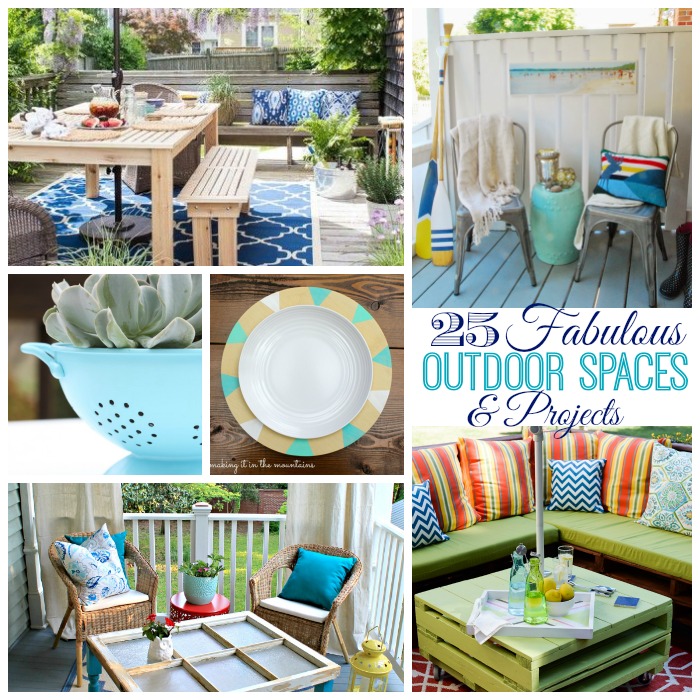 25 Fabulous Outdoor Spaces & DIY Projects
