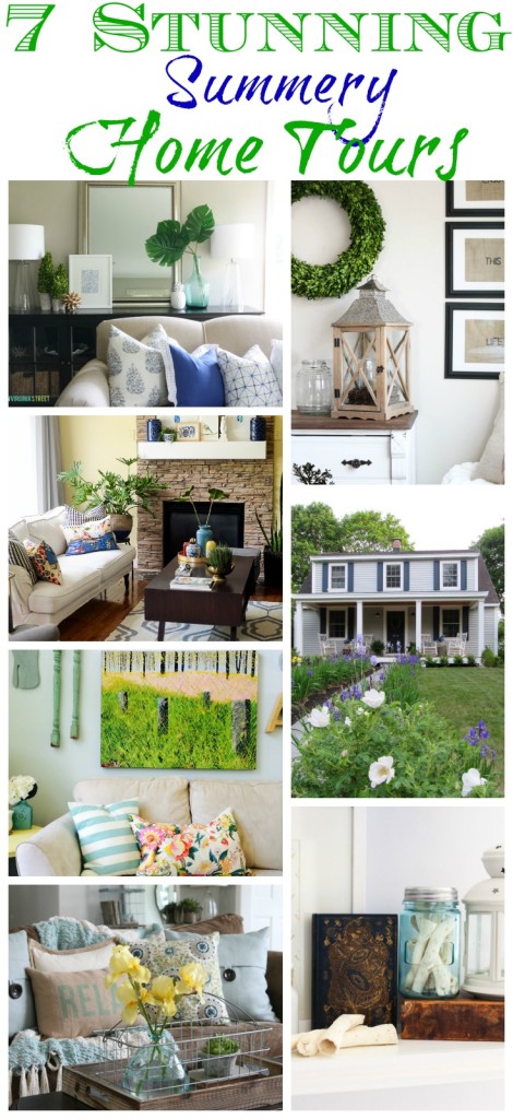 Summer Home Tour {Summer Living & Dining Room} & a Giveaway! | The ...