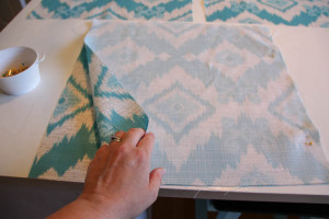 How to Sew a DIY Pouf Ottoman {Indoor or Outdoor} | The Happy Housie