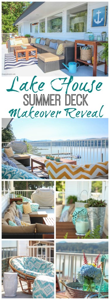 Our Summer Deck Makeover Reveal | The Happy Housie
