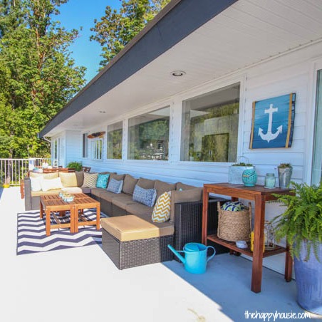 Our Summer Deck Makeover Reveal