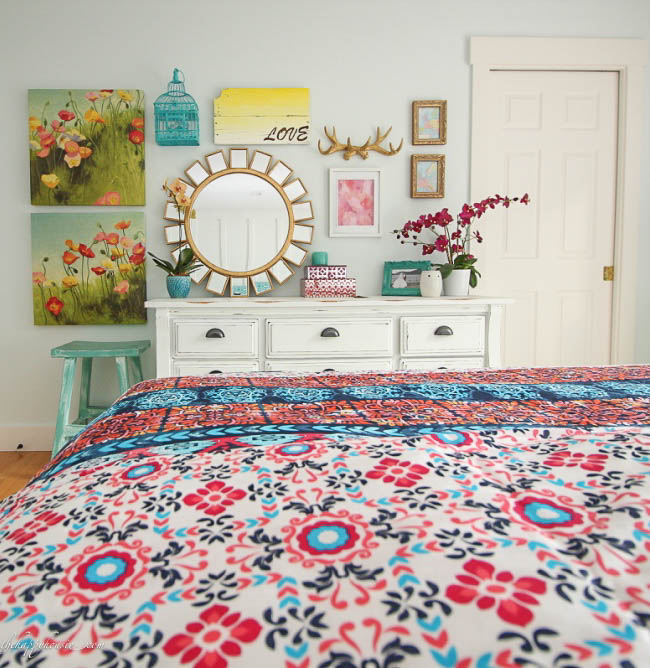 Refreshing the Master Bedroom with Bliss Living Home Mexico City Collection bedding at thehappyhousie.com-24