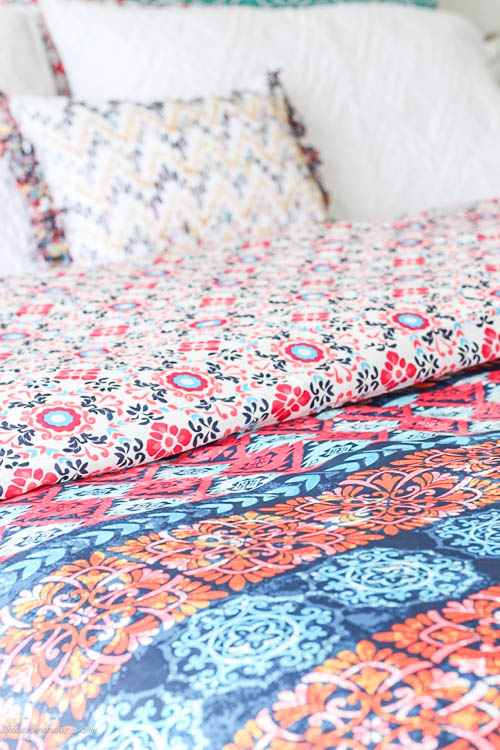 Refreshing the Master Bedroom with Bliss Living Home Mexico City Collection bedding at thehappyhousie.com-6