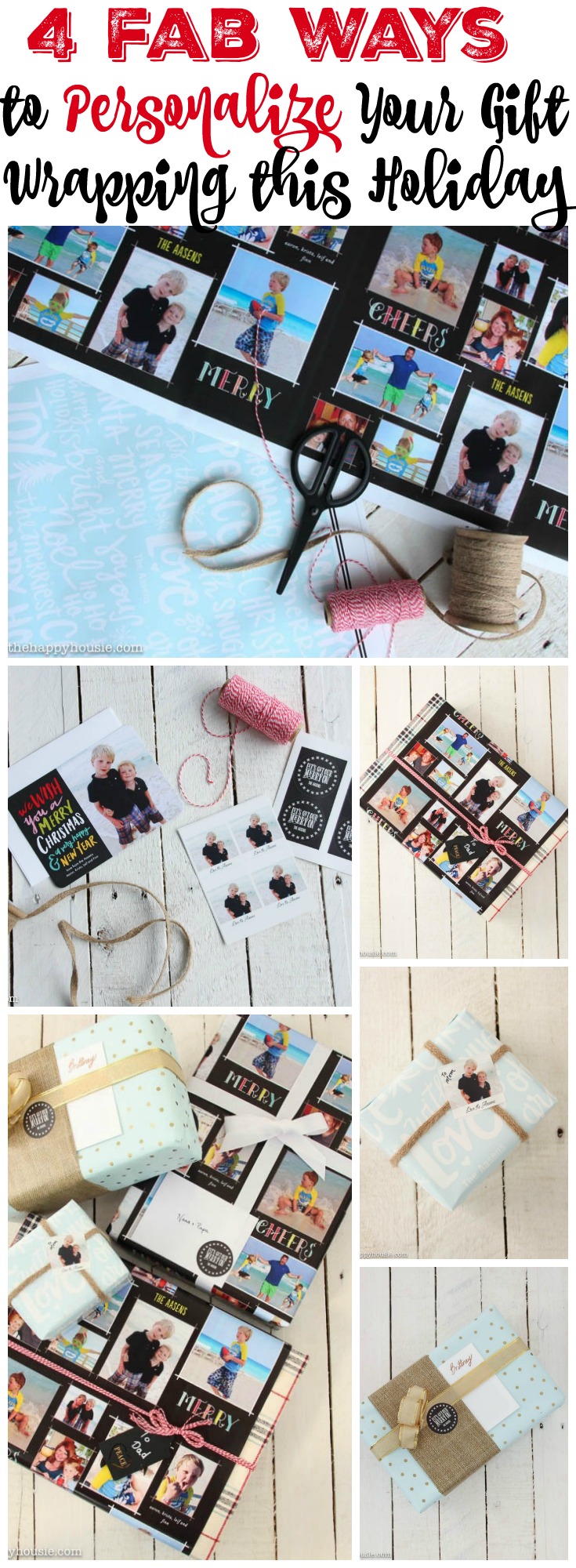 4 Fab Ways to Personalize Your Gift Wrapping this Holiday poster.