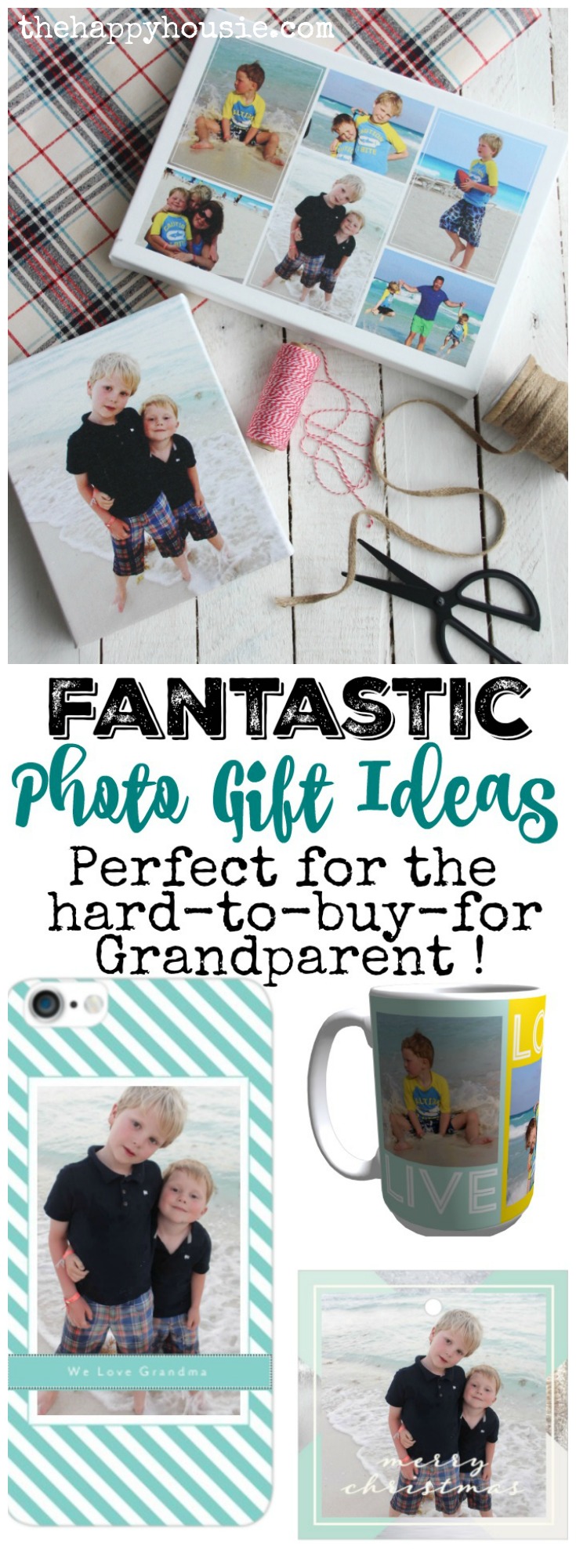 Fantastic Photo Gift Ideas perfect for the hard to buy for grandparent (or Mom or Dad!)