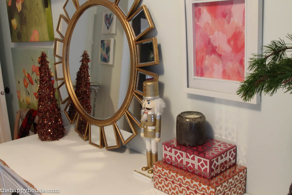 Christmas Home Tour adorable Christmas touches in the bedrooms and bathrooms -15