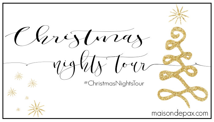 Christmas Nights Tour poster.