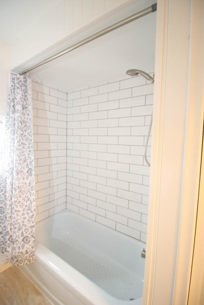 Bathroom Makeover on a Budget at thehappyhousie.com-6