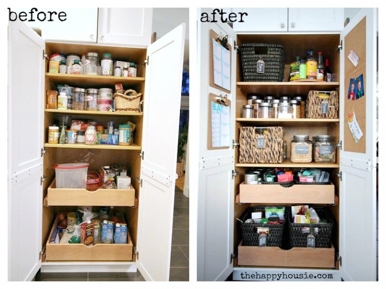 How to Completely Organize Your Pantry | The Happy Housie