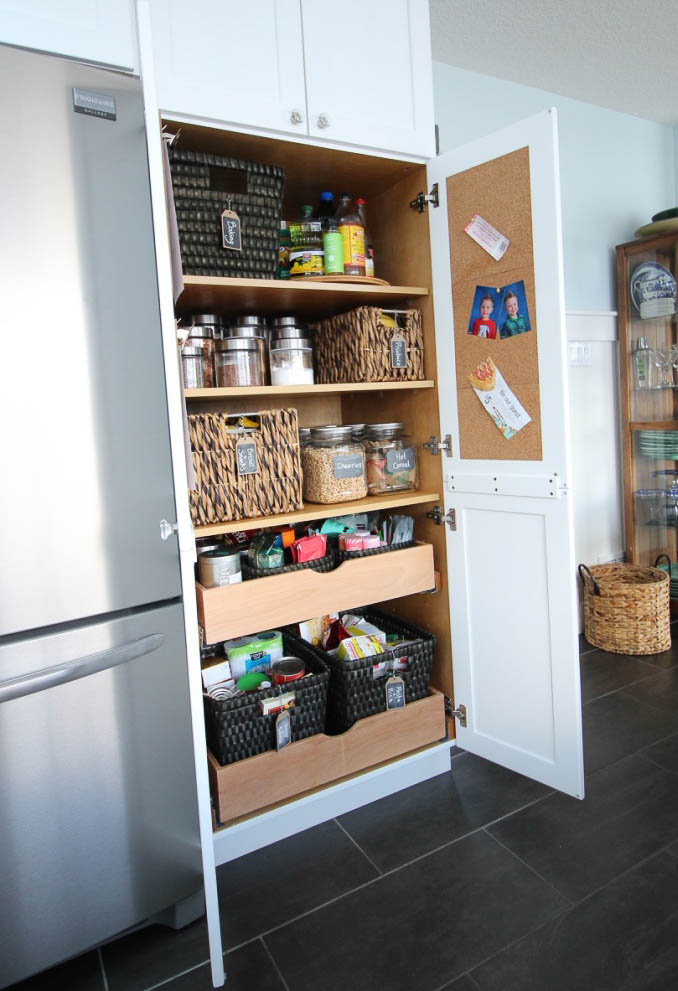 How to Organize Your Pantry and Why Even Bother with Free Printable Shopping List and Weekly Meal Planning Sheets at thehappyhousie.com-21