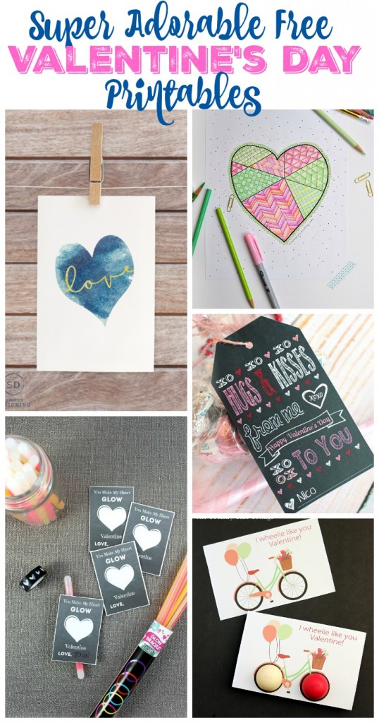Free Valentine's Day Printables | The Happy Housie