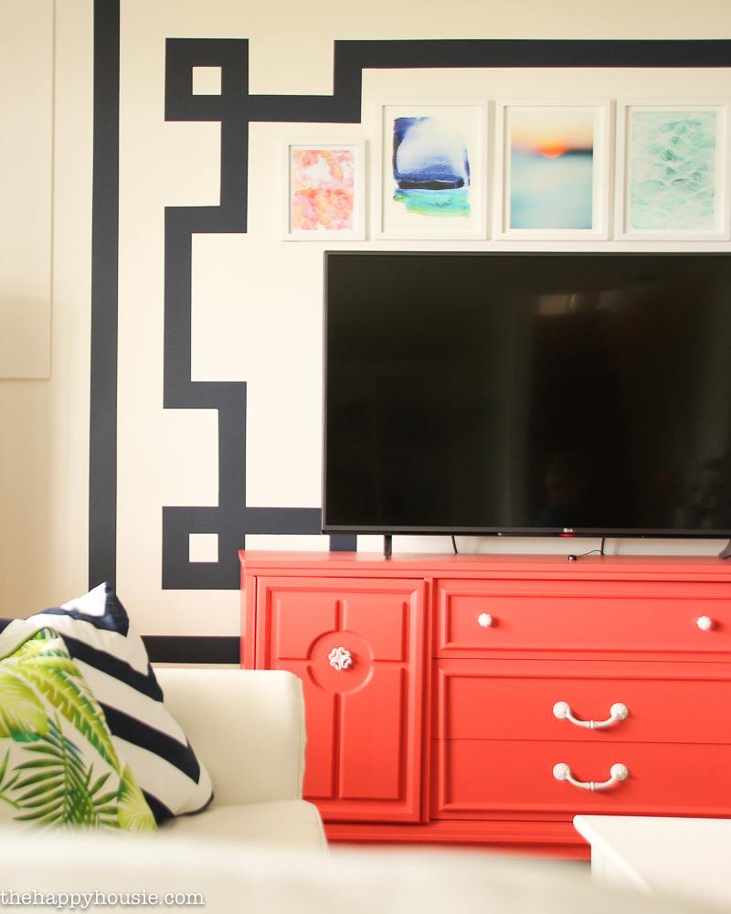 FrogTape Paintover Challenge Basement Family Room Makeover Reveal 240-17