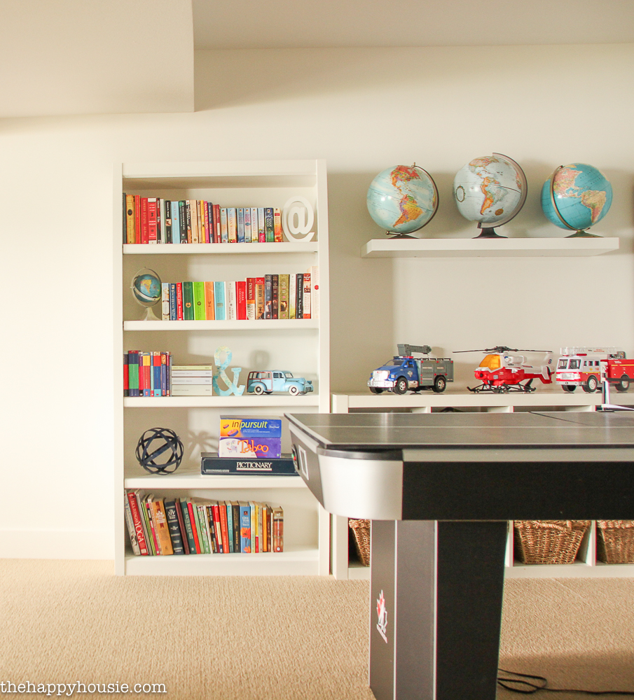 FrogTape Paintover Challenge Basement Family Room Makeover Reveal DIY-13