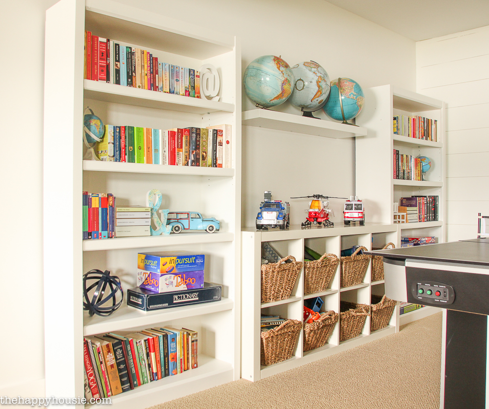 FrogTape Paintover Challenge Basement Family Room Makeover Reveal DIY-14