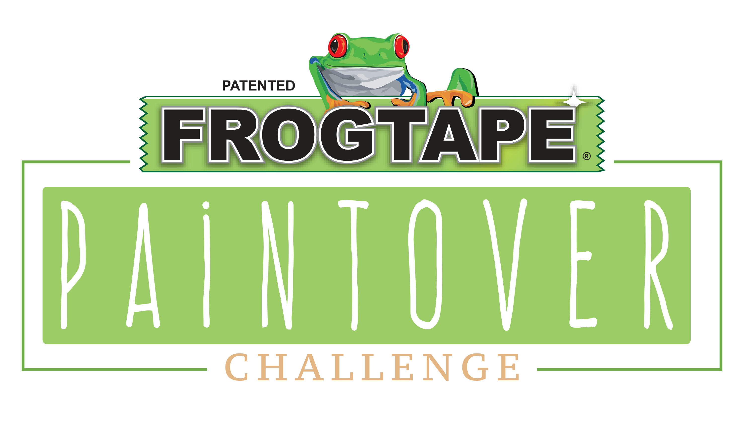 Frogtape Paintover logo.
