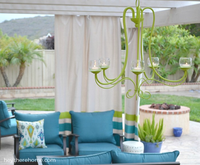 OE Features DIY Outdoor Curtains