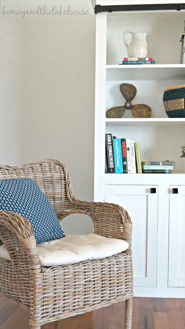 Ways to Go Coastal Family and the Lake House Wicker Chairs