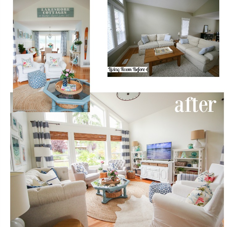 Our Living Room: Home Style Before and After