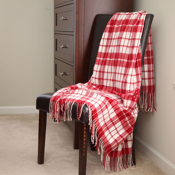You'll love this stunning plaid throw from Overstock it's the perfect way to add some warmth to your decor this fall and winter affiliate link