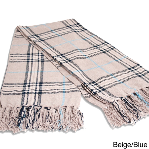 You'll love this stunning plaid throw from Overtstock it's the perfect way to add some warmth to your decor this fall and winter affiliate link