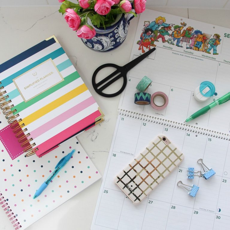 My Five Favourite Tools for Staying Organized