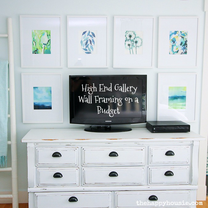 High End Gallery Wall Framing on a Budget {& $250 Minted GIVEAWAY!}